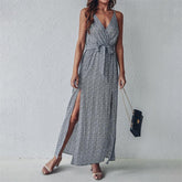 Hope Remains Floral Midi Slip Dress - Black Ins Street